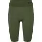 Preview: Hummel Hmlclea Seamless Cycling Shorts - climbing ivy/beetle melange