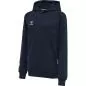 Preview: Hummel Hmlmove Grid Cotton Hoodie Kids - marine