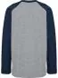 Preview: Hummel hmlJr Raglan Loose T-Shirt L/S Bee - dress blues