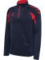 Preview: Hummel hmlCore 2.0 Half Zip - marine/true red
