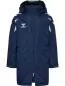 Preview: Hummel hmlCore 2.0 Bench Jacket Kids - marine/white