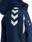Preview: Hummel hmlCore 2.0 Bench Jacket Kids - marine/white