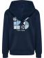 Preview: Hummel hmlJr Graphic Hoodie - dress blues