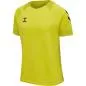 Preview: Hummel Hmllead S/S Poly Jersey Kids - blazing yellow