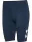Preview: Hummel Hmlpulse Logo Mw Short Tights - dress blue melange