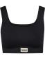 Preview: Hummel Hmlpulse Seamless Rib Bra - black