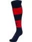 Preview: Hummel Hmlessential Stripe Football Socks - Marine/True Red
