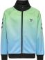 Preview: Hummel Hmljr Gradient Track Suit - Shadow Lime/Black