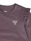 Preview: Hummel Hmlmini Frill Body L/S - Black Plum