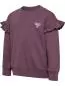 Preview: Hummel Hmlmini Loose Frill Sweatshirt - Black Plum