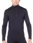 Preview: Icebreaker Men 200 Oasis LS Half Zip - black