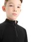 Preview: Icebreaker Kids 260 Tech LS Half Zip - black