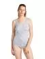 Preview: Icebreaker W Mer 150 Siren Tank Fresh Ferns AOP - grey quartz