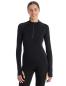 Preview: Icebreaker Women 300 MerinoFine Polar LS Half Zip - black