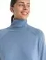 Preview: Icebreaker Women MerinoFine Luxe LS High Neck Sweater - kyanite