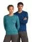 Preview: Icebreaker Women Merino 200 Oasis LS Crewe Snow Day - topaz