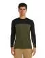 Preview: Icebreaker Men Merino Blend 125 Cool-Lite Sphere LS Tee Colour Block - dk loden