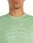 Preview: Icebreaker Men Merino Blend 125 Cool-Lite Sphere SS Tee Across the Peaks - seaglass