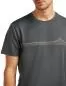 Preview: Icebreaker Men Merino 150 Tech Lite SS Tee Range Stripes - obsidian