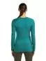 Preview: Icebreaker Women Merino 200 Oasis LS Crewe Sunrise Summit - tidal teal