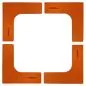Preview: Meta-tu-victoria Markierhütchen div Gr. u. Farb. - orange 25*25*12