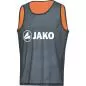 Preview: Jako Marking Vest Reverse - neon orange/stone grey