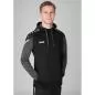 Preview: Jako Hooded Sweater Performance - black/anthra light