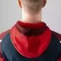 Preview: Jako Hooded Sweater Performance - seablue/red