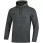 Preview: Jako Hooded Sweater Premium Basics - anthracite melange