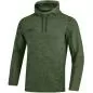 Preview: Jako Kapuzensweat Premium Basics - khaki meliert