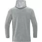 Preview: Jako Hooded Sweater Premium Basics - light grey melange