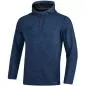 Preview: Jako Hooded Sweater Premium Basics - seablue melange