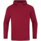Preview: Jako Zip Hoodie Pro Casual - chili rot