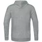 Preview: Jako Children Hooded Sweater Base - light grey melange