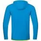 Preview: Jako Kinder Trainingsjacke Challenge mit Kapuze - JAKO blau/neongelb 