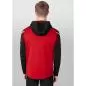 Preview: Jako Children Hooded Jacket Performance - red/black