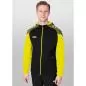 Preview: Jako Hooded Jacket Performance - black/soft yellow