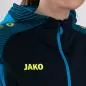 Preview: Jako Hooded Jacket Performance - seablue/JAKO blue