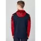 Preview: Jako Hooded Jacket Performance - seablue/red