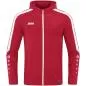 Preview: Jako Hooded Jacket Power - red