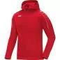 Preview: Jako Hooded Jacket Classico - red