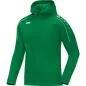 Preview: Jako Children Hooded Jacket Classico - sport green