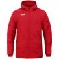 Preview: Jako Coach Jacket Team With Hood - red
