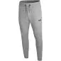 Preview: Jako Jogging Trousers Premium Basics - light grey melange