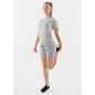 Preview: Jako Short Base Damen - hellgrau meliert