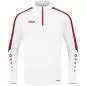 Preview: Jako Children Zip Top Power - white/red