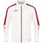 Preview: Jako Polyester Jacket Power - white/red