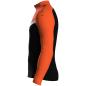 Preview: Jako Children Zip top Iconic - black/neon orange