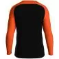 Preview: Jako Children Sweater Iconic - black/neon orange