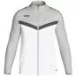 Preview: Jako Kinder Polyesterjacke Iconic - weiß/soft grey/anthra light